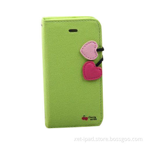 Leather mobile phone cases for iPhone 5/5S, PC+PU Leather